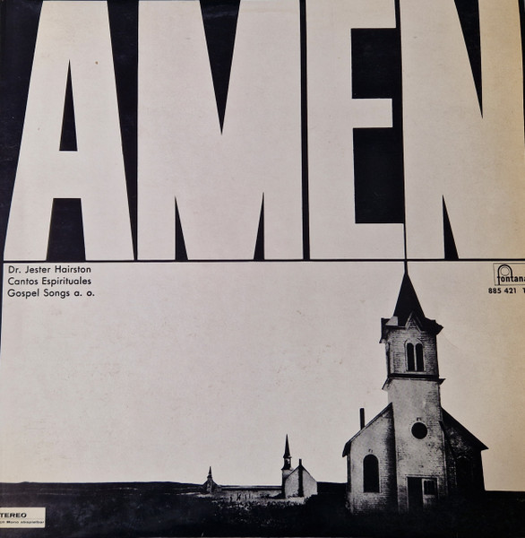 Jester Hairston - Amen | Fontana (885 421 TY) - main