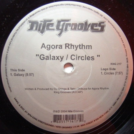 Agora Rhythm - Galaxy / Circles | Nite Grooves (KNG 217)
