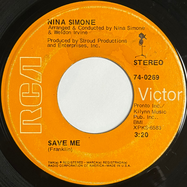 Nina Simone - To Be Young, Gifted, And Black | RCA Victor (74-0269) - 2