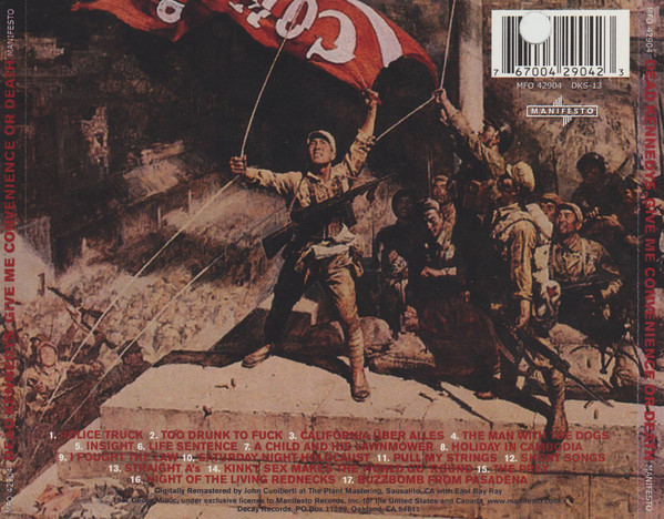 Dead Kennedys - Give Me Convenience Or Give Me Death (CD) | Manifesto (MFO 42904) - 2