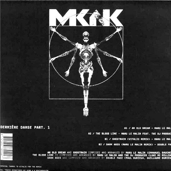Manu Le Malin - Dernière Danse Part. 1 | MKNK (MKNK01) - 2