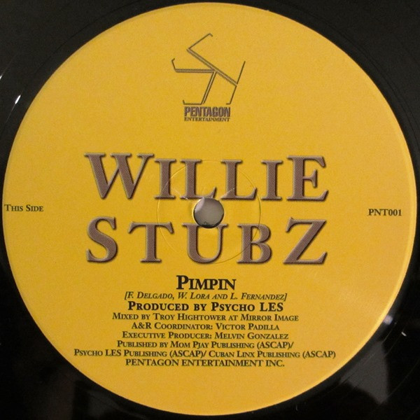 Willie Stubz - Pimpin / Da Deal | Pentagon Entertainment (PNT001)