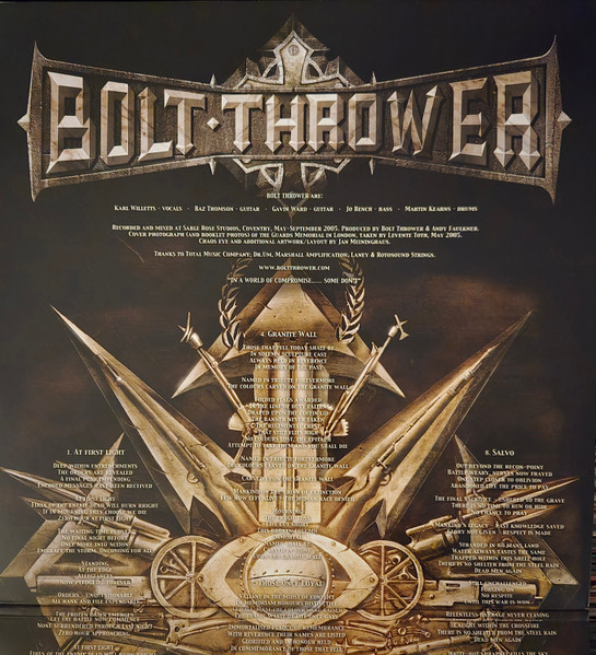 Bolt Thrower - Those Once Loyal | Metal Blade Records (3984-14506-1) - 4