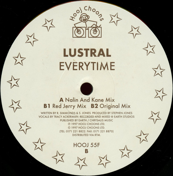 Lustral - Everytime | Hooj Choons (HOOJ 55F) - 4