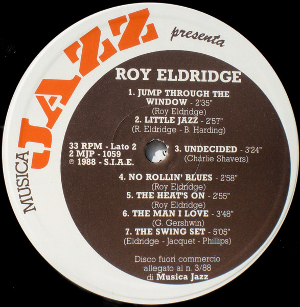 Roy Eldridge - Roy Eldridge | Musica Jazz (2MJP 1059) - 4