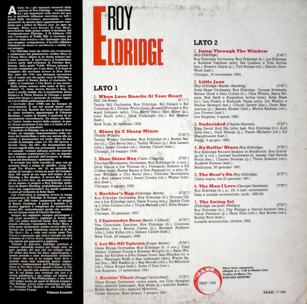Roy Eldridge - Roy Eldridge | Musica Jazz (2MJP 1059) - 2