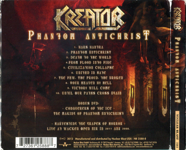 Kreator - Phantom Antichrist CD | Nuclear Blast (NB 2588-8) - 3