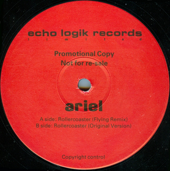 Ariel - Rollercoaster | Echo Logik Records (ELR 1202R) - main Ariel - Rollercoaster | Echo Logik Records (ELR 1202R) - main