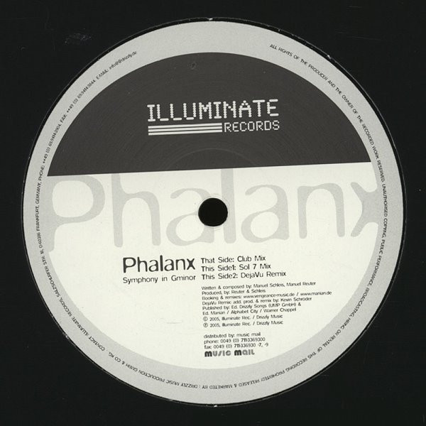 Phalanx - Symphony In Gminor | Illuminate Records (ILLUM 2044)