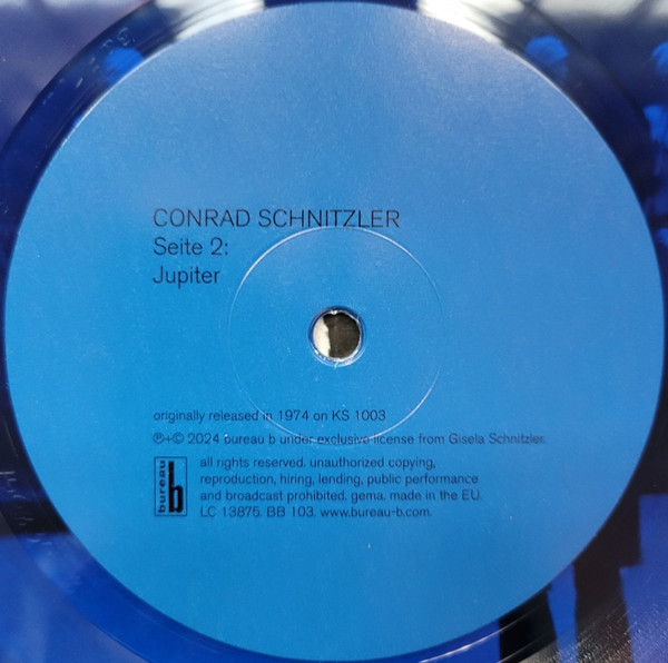 Conrad Schnitzler - Blau | Bureau B (BB 103) - 4