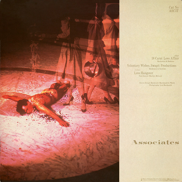 The Associates - 18 Carat Love Affair / Love Hangover | Associates (ASC3T) - 2 The Associates - 18 Carat Love Affair / Love Hangover | Associates (ASC3T) - 2