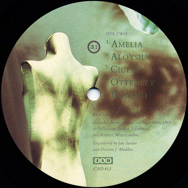 Cocteau Twins - Treasure | 4AD (CAD 412) - 4