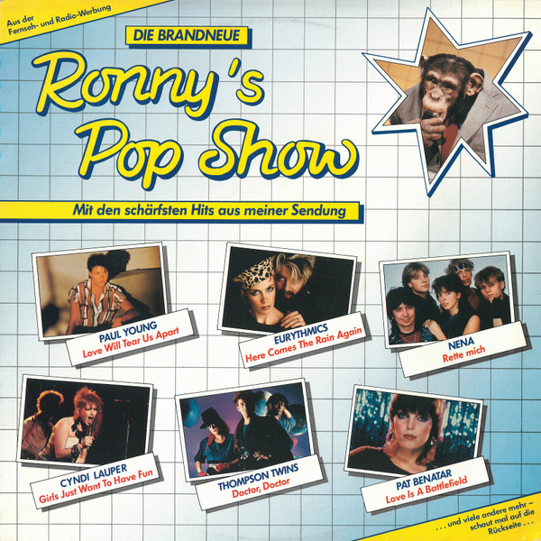 Various - Die Brandneue Ronny's Pop Show (Mit Den Schärfsten Hits Aus Meiner Sendung) | CBS (CBS 24029)