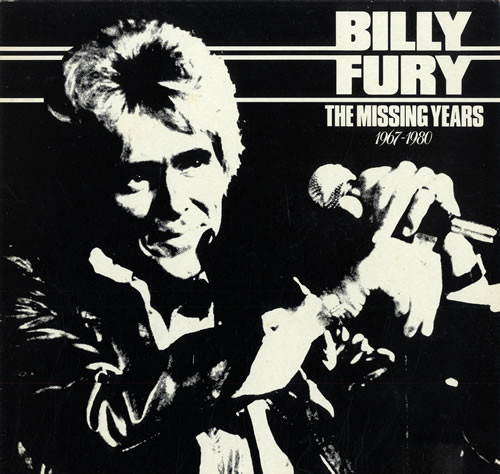 Billy Fury - The Missing Years: 1967-1980 | Red Bus Records (BUSLP 1003) - main