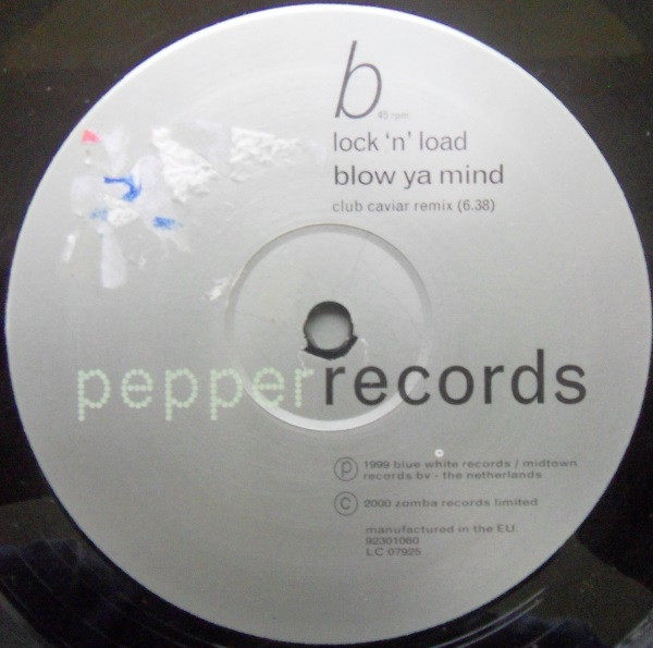 Lock 'N Load - Blow Ya Mind | Pepper Records (9230160) - 3