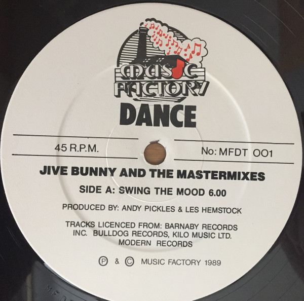 Jive Bunny And The Mastermixers - Swing The Mood | Music Factory (MFDT 001)