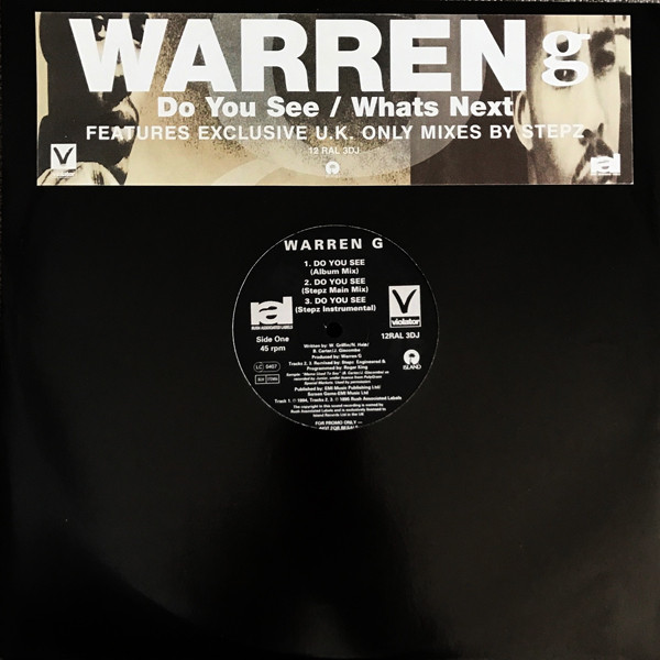 Warren G - Do You See / What's Next | Rush Associated Labels (12 RAL 3DJ)