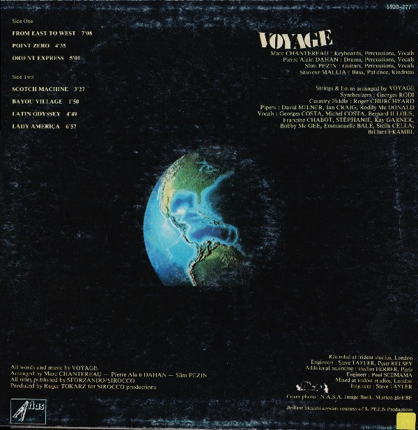 Voyage - Voyage | Atlas Records (5920 777) - 2