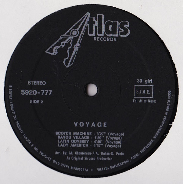 Voyage - Voyage | Atlas Records (5920 777) - 4