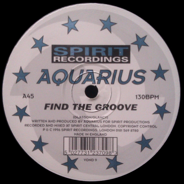 Aquarius - Find The Groove | Spirit Recordings (VOND 9) - main