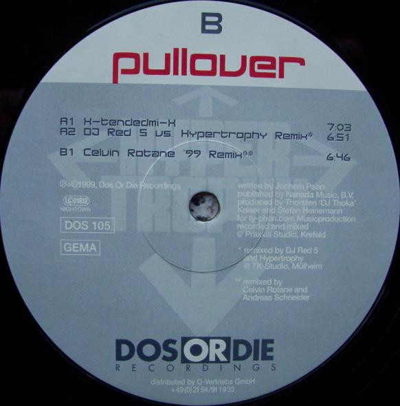 Hypertrophy - Pullover | Dos Or Die Recordings (DOS 105) - 4