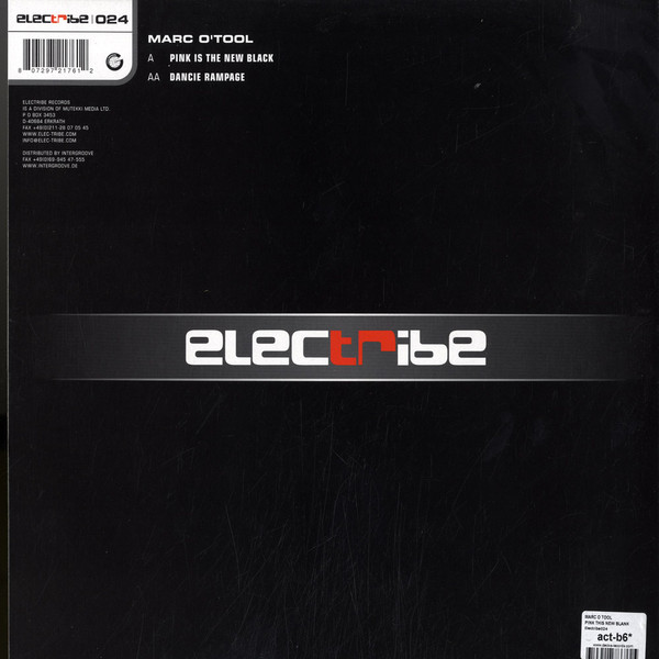 Marc O'Tool - Pink Is The New Black / Dancie Rampage | Electribe (electribe 024) - 2