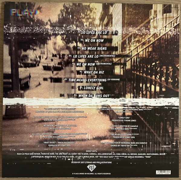 Lo Lifes - Lower Than Gravel | Smoke On Records (SOR-1037-1) - 2