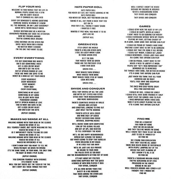 Hüsker Dü - Flip Your Wig | SST Records (SST 055) - 3 Hüsker Dü - Flip Your Wig | SST Records (SST 055) - 3