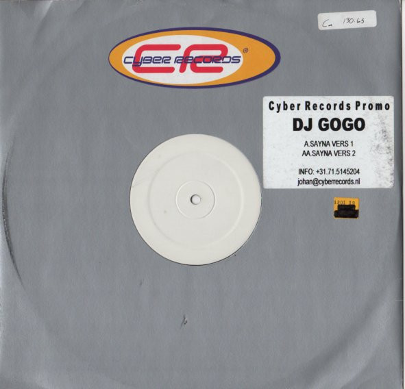 DJ Gogo - Sayna | Cyber Records (CR 053)
