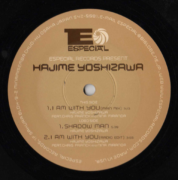 Hajime Yoshizawa - I Am With You | Especial Records (ESP-004) - 3 Hajime Yoshizawa - I Am With You | Especial Records (ESP-004) - 3