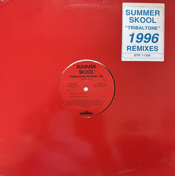 Summer Skool - Tribaltone Remixes '96 (Part One) | Stealth Records (STR 11396)