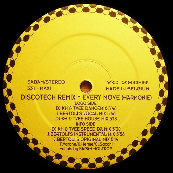 Discotech - Every Move (Harmonie) (Remix) | Yellow Cab (YC 280-R) Discotech - Every Move (Harmonie) (Remix) | Yellow Cab (YC 280-R)