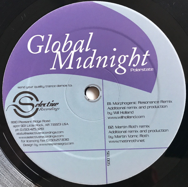 Polarstate - Global Midnight | Selective Recordings (SEL005) - 2 Polarstate - Global Midnight | Selective Recordings (SEL005) - 2