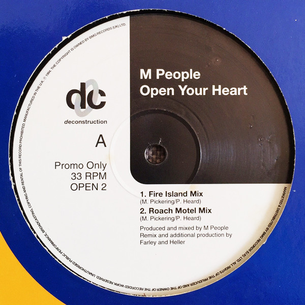 M People - Open Your Heart | Deconstruction (OPEN 2) M People - Open Your Heart | Deconstruction (OPEN 2)