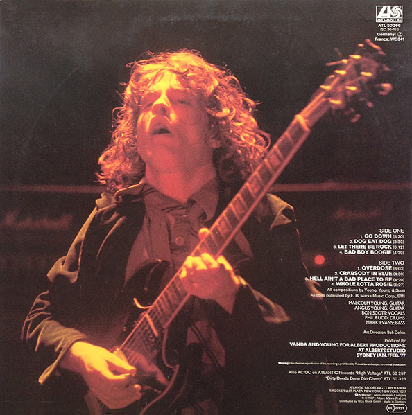 AC/DC - Let There Be Rock | Atlantic (50 366) - 2