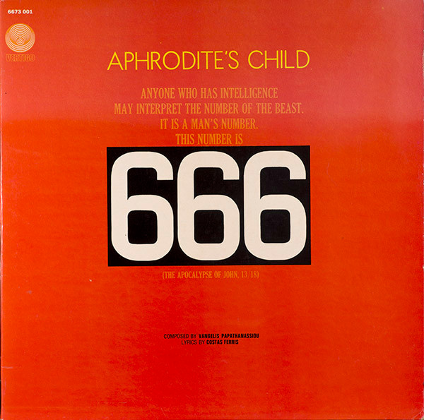 Aphrodite's Child - 666 | Vertigo (6673 001) - main