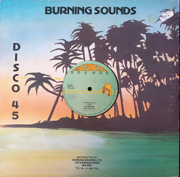 Le Breino , Nightingales - Immigrant / Little Game / Prove It Girl / Quiet | Burning Sounds (BSD 013) - 4
