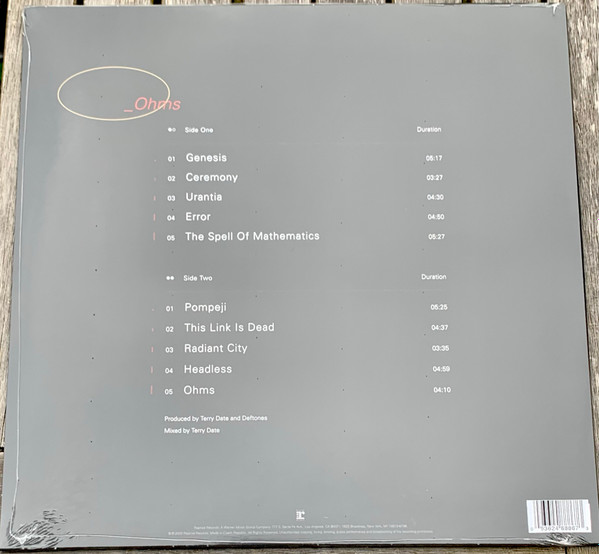 Deftones - _Ohms | Reprise Records (093624892144) - 2