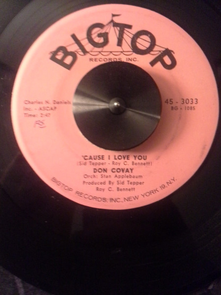 Don Covay - Beauty And The Beast | Bigtop (45-3033) - 2