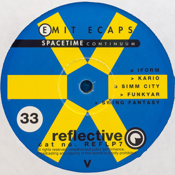 Spacetime Continuum - Emit Ecaps | Reflective Records (REF LP7) - 3