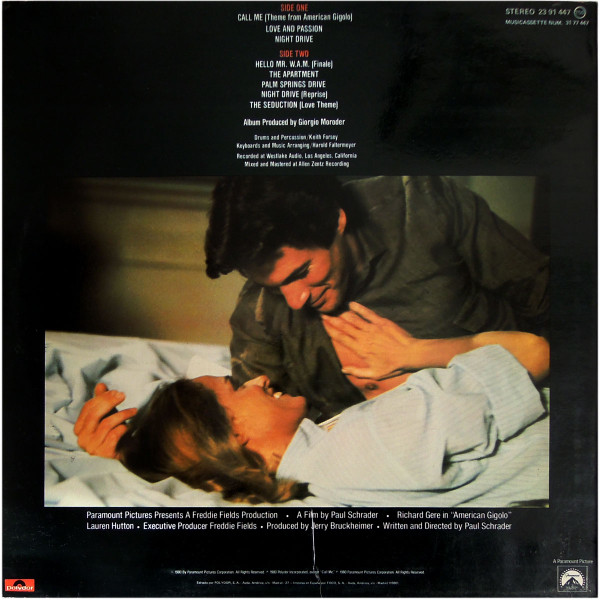 American Gigolo (Original Soundtrack Recording)