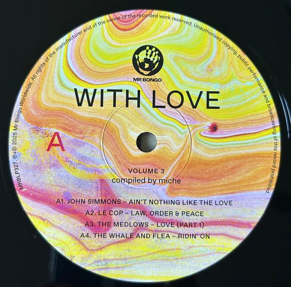 Miche - With Love Volume 3 | Mr Bongo (MRBLP327) - 2