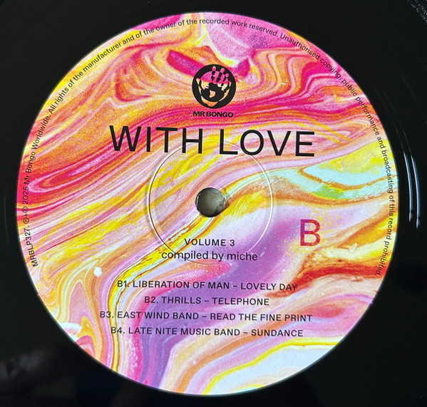 Miche - With Love Volume 3 | Mr Bongo (MRBLP327) - 3