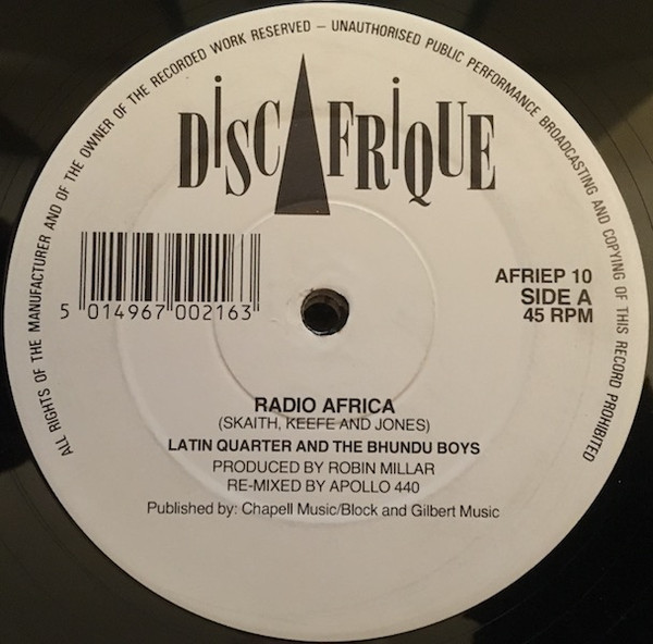 Latin Quarter And Bhundu Boys - Radio Africa | Discafrique (AFRIEP 10) Latin Quarter And Bhundu Boys - Radio Africa | Discafrique (AFRIEP 10)