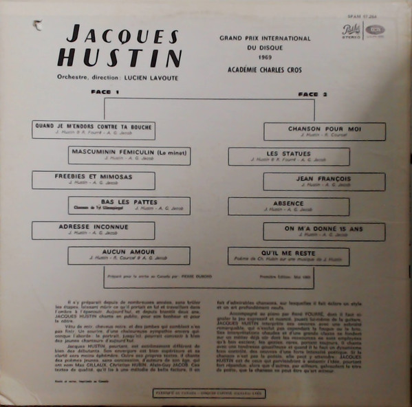 Jacques Hustin - Quand Je M'endors Contre Ta Bouche ... | Pathé (SPAM 67.264) - 2 Jacques Hustin - Quand Je M'endors Contre Ta Bouche ... | Pathé (SPAM 67.264) - 2