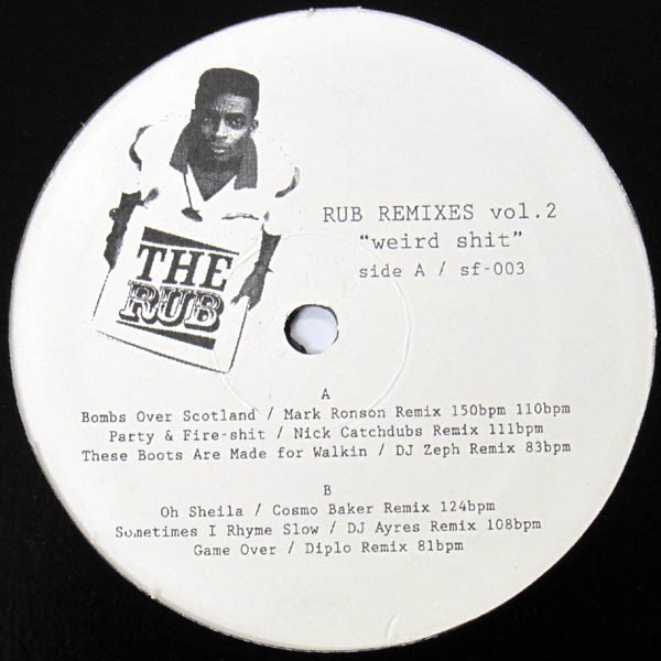 Various - The Rub Remixes Vol. 2 "Weird Shit" | Smelly Fatso (SF-003) - 2