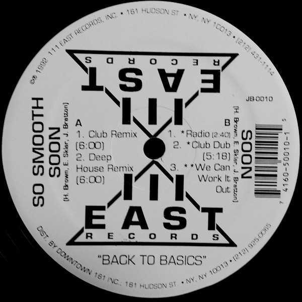 So Smooth - Soon | 111 East Records (JB-0010)