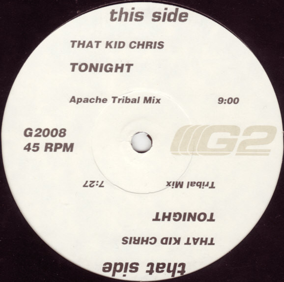 That Kid Chris - Tonight | G2 (G2 008) - main