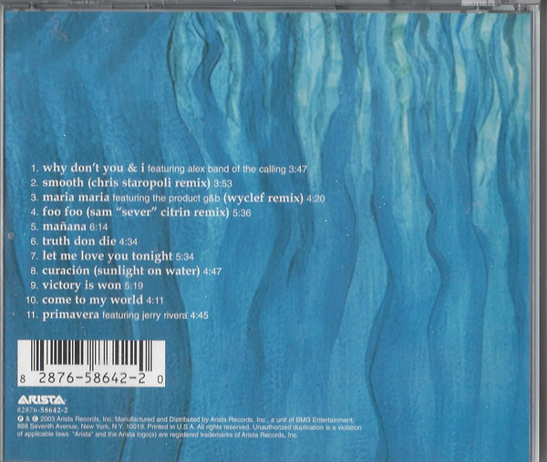 Santana - Ceremony (Remixes & Rarities) | Arista (82876-58642-2) - 2 Santana - Ceremony (Remixes & Rarities) | Arista (82876-58642-2) - 2