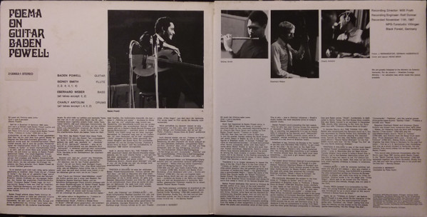 Baden Powell - Poema On Guitar | MPS Records (2120653-1) - 3